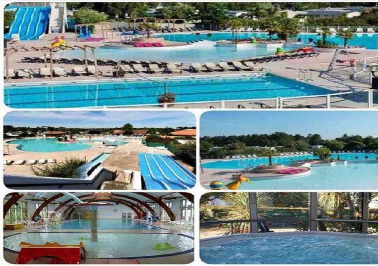 Mobilhome Cosy - Espace Aquatique - Lac Gastes Екстер'єр фото